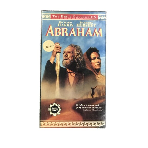 Abraham (VHS, 1994) Richard Harris, Barbara Hershey - Picture 1 of 4